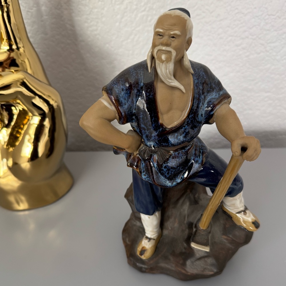 Chinese Mudmen The Ax Man. Vintage 1965-1985. I have owned since 1997.